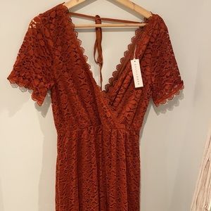 Baltic Born - Venice lace maxi dress